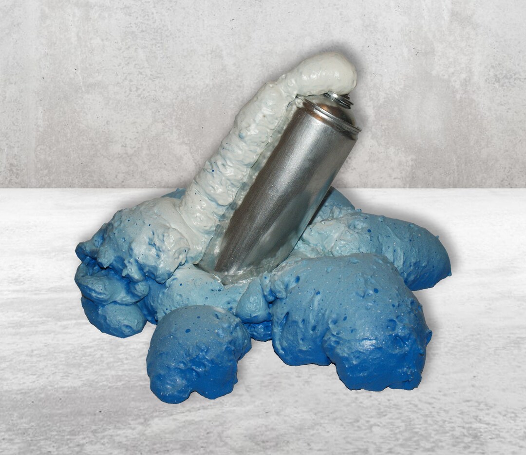 Alien Paint - No.5 - Spraypaint Can Sculpture - Graffiti, Spray, Paint ...