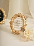 Ornate Ring Holder, Vintage Jewelry Display Decor, Frame Jewelry Organizer, Bridesmaid Gift for Weddings