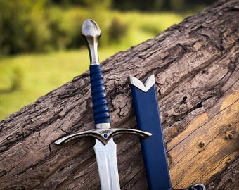 Spada di Re Turgon di Gondolin: replica ispirata al film L'Anello - Decorazione da parete da collezione