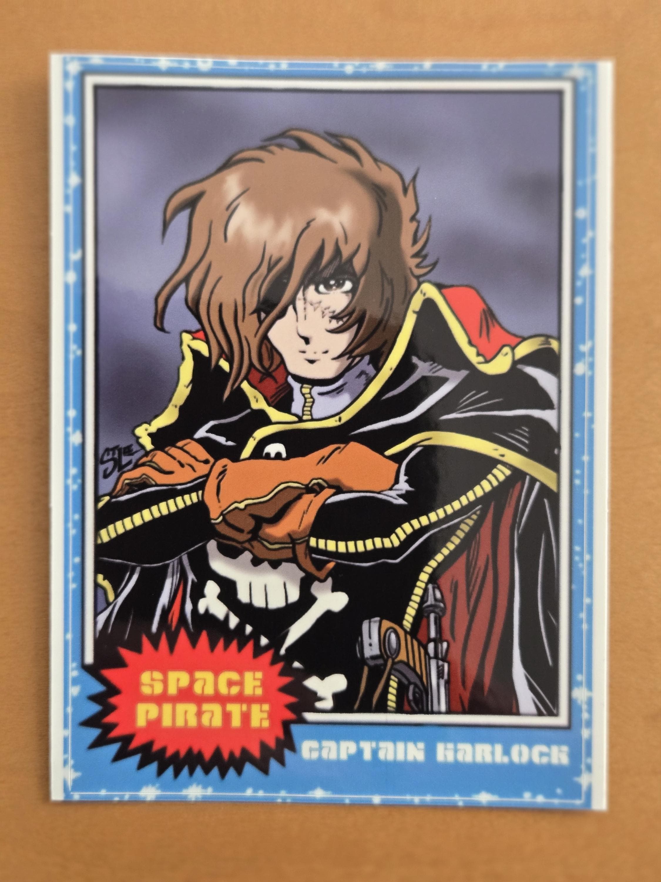 Albator Print Cel Galaxy Express 999 Matsumoto Reiji Background vintage 1981 1 - Collection