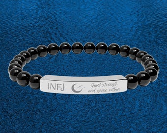 INFJ Bracelet - Natural Stone MBTI Personality Jewelry