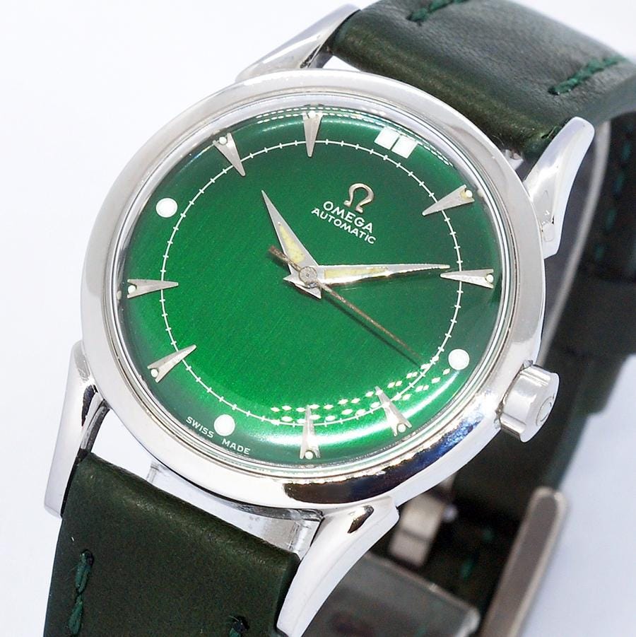 Omega green dial - Etsy 日本