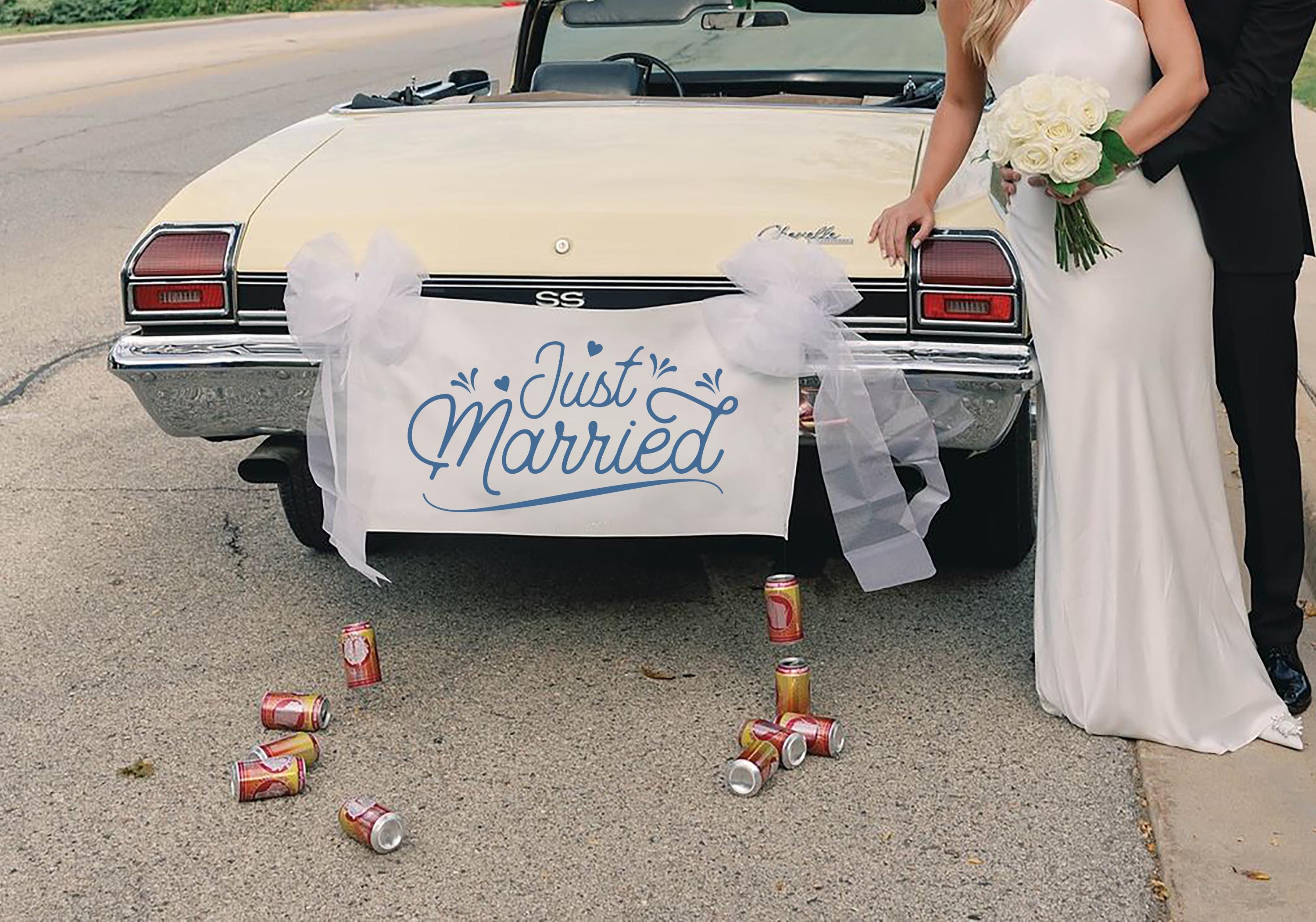 Just married cans - Etsy 日本