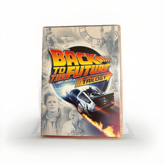 Back to the Future 30th Anniversary Trilogy DVD Like New 5 Disc