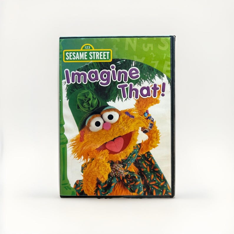 Sesame Street: Imagine That! (DVD 2004) Zoey Telly Ernie Preschool ...