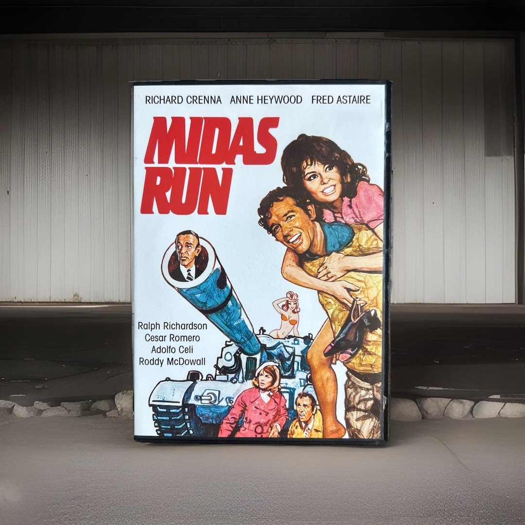 Midas Run DVD 1969 Kino Lorber OOP HTF Rare Fred Astaire Richard Crenna ...
