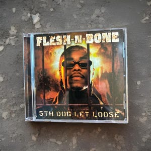 Flesh-N-Bone 5th Dog Let Loose CD 2000 Koch Records Hip Hop Rap Explicit Rare