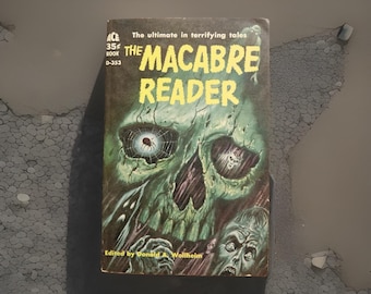 Macabre Reader Ace D-353 Horror Paperback 1959 Donald Wollheim Lovecraft VTG