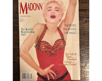 Madonna Collector's Edition Magazine Spring 1990 Featured Photos