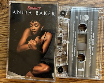 Anita Baker Rapture Cassette Tape 1986 Elektra Soul R&B Classic Album
