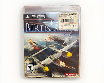 Birds of Steel PS3 Game Complete CIB Konami Flight Simulator Tested Working