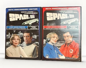 Space 1999 Seasons 1 & 2 DVD Lot 30th Anniversary Sci Fi TV Series Set VG+