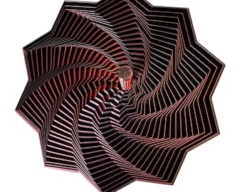 Sensory Fidget Star Spinner – 3D Printed Hypnotic Toy