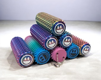 Spiky Fidget Keychain: 3D Printed Sensory Stim Toy
