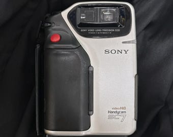 RARE* Sony CCD-SC7 Camcorder With Monitor Hood & Powerplay Black
