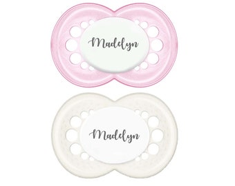 personalised mam dummy 6