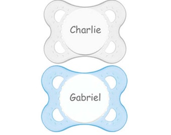 personalised mam dummy 6