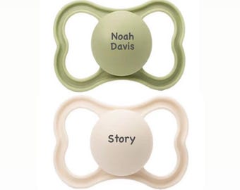 Personalized Pacifier: Engraved MAM Pacifiers, BPA free