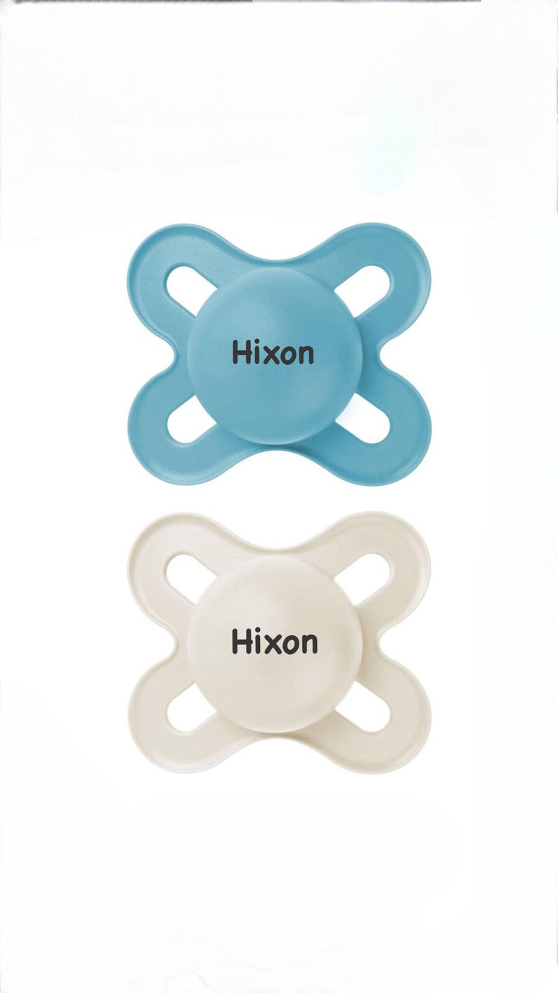Personalized MAM Pacifier – Custom Engraved Baby Name – Newborn Gift ...