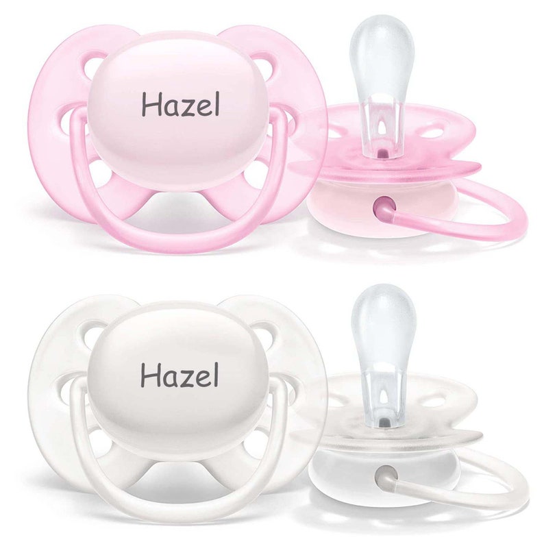 Personalized Pacifiers Baby Girl Personalized Pacifier Baby Etsy