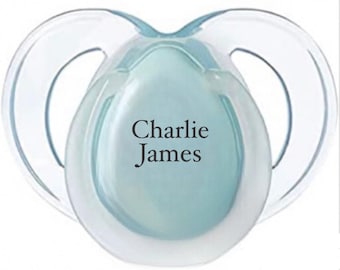 Tommee Tippee Personalized Pacifier, Custom Engraved Soother