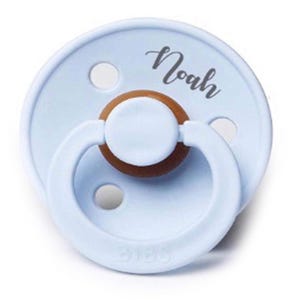Chupete BIBS personalizado: Grabado para niño y niña