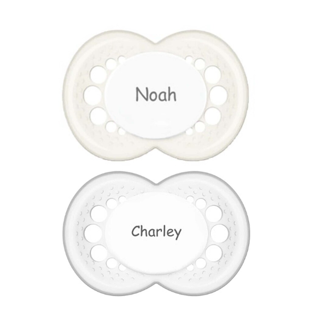 16 Personalized Pacifier Pacifier Clip Baby Boy Baby Girl Etsy