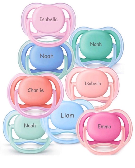 monogram pacifier