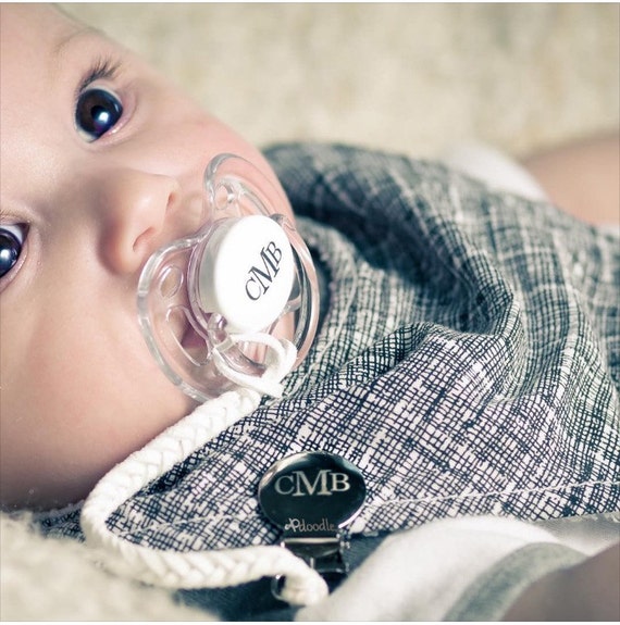 personalized pacifiers and bottles