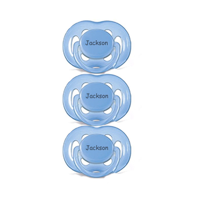 personalized pacifiers and bottles
