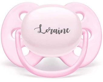 Personalized Pacifiers Baby Girl Personalized Pacifier Baby Girl Gift Baby Girl Engraved Pacifier Baby Girl Avent Personalized Pacifier 0-6m