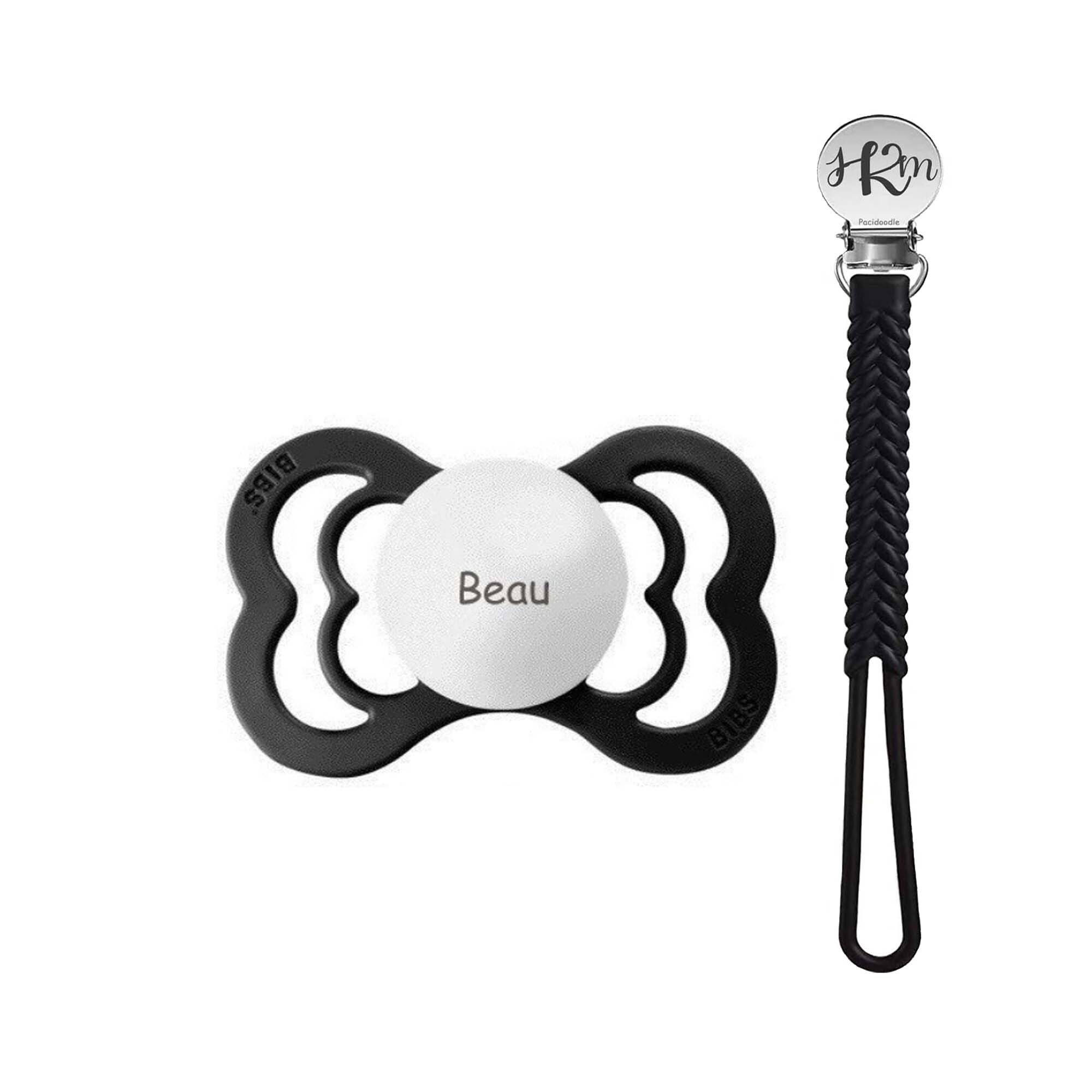 Personalized Pacifier Silicone Pacifier Clip Monogram Silicone Etsy