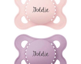 Personalized Pacifiers MAM MATTE Personalized Pacifiers Engraved Pacifiers Baby Boy  Personalized Pacifiers Baby Girl Personalized Pacifiers