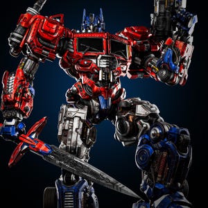 Optimus Prime STL Statue | 1/14 & 1/18 Scale Fanart | Bust + Full Statue (No Support) 3D Print File Model Download