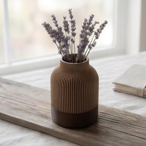 Minimalist Vase Vaso Japandi in PLA Ecologico | Minimalista 18cm e 24cm