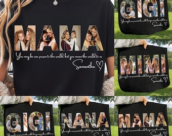 Benutzerdefinierte Mama Foto Canva Vorlage, personalisiertes Foto Png, Benutzerdefiniertes Design mit Text und Bild, individuelles Muttertagsgeschenk für Mama