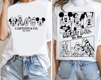 Mickey y sus amigos SVG PNG Descarga instantánea Diseño imprimible SVG para Cricut Archivo de corte Archivo de corte de vinilo
