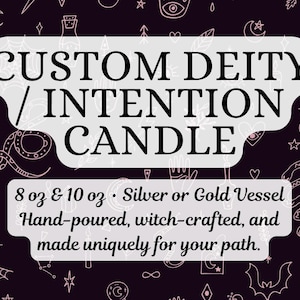 Individuelle Deity/Intentions-Kerze