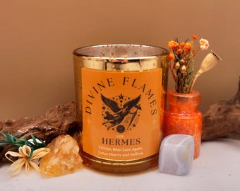 Hermes | Greek Mythology | Soy Wax Candle - Etsy