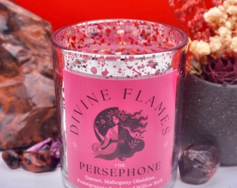 Persephone Candle | Goddess of Spring & Underworld