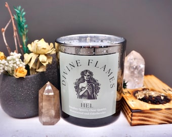 Hel Candle | Goddess of the Underworld, Shadow & Renewal Candle