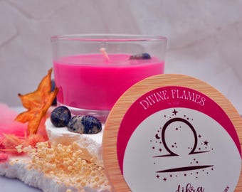 Libra Zodiac Candle