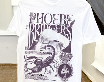 Phoebe Bridger I Know the End Punisher Vintage Tshirt, Alternative Indie Rock Boygenius, Phoebe Concert Tee, Bridgers Tshirt gift for her