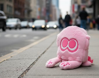 Mochila Kawaii de Pulpo – Lindo bolso de hombro de peluche para mujer, estilo Y2K, mochila escolar de gran capacidad
