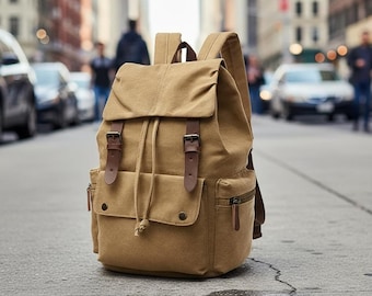 Large Capacity Travel Backpack | Unisex Oxford Laptop Bag for Men and Women | Stylish Casual Rucksack for Work, School & Daily Use