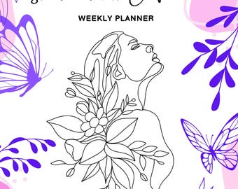 Sie führt mit Vertrauen: Wochenplaner | PDF zum Ausdrucken