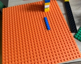 Lgo-Compatible Base Digital 3D Printing File | Custom Building Plate for Bricks | for DIY Projects, Displays & Creative Play