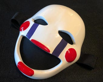 FNAF Marionette Mask 3D STL File | Printable Puppet Mask from Five Nights at Freddy’s | Cosplay Prop | Halloween Costume Mask