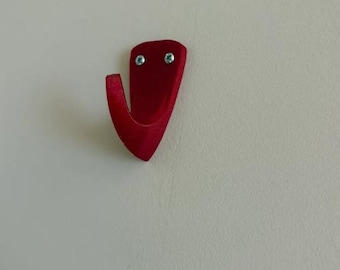 Wall Hook  Modern Minimalist Wall Mount Hook | 3D Printed Organizer for Keys, Towels & Coats  Stylish Home Storage Solution