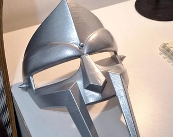 Mf DOOMマスクSTL円錐ラッパーマスク | 3Dプリント可能なコスプレヘルメット | 伝説のメタルフェイス | DIYファン向けデジタル3Dプリントファイル